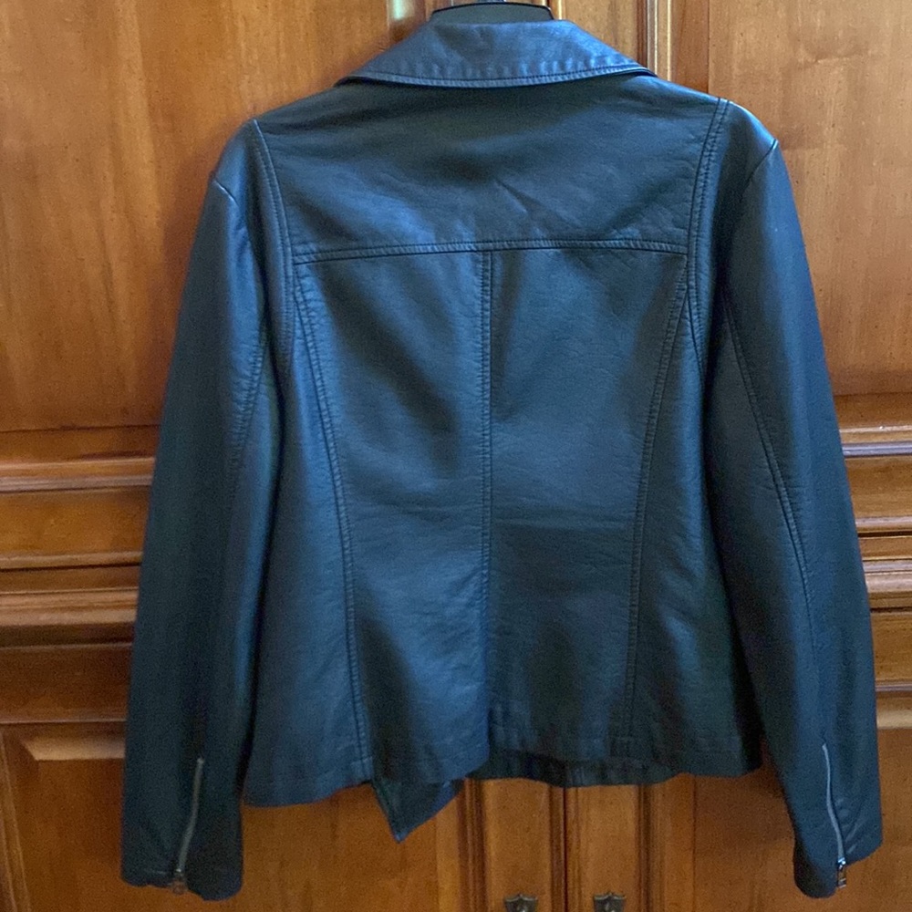 Leather-Like Lightweight Jacket - image 4